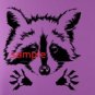 RACOON CROSS STITCH CHART