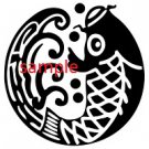 CARP FISH CROSS STITCH CHART