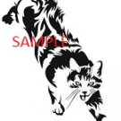 PROWLING CAT CROSS STITCH CHART