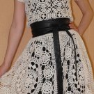 Handmade Crochet 100% Cotton Tea Dress size M