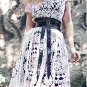 Handmade Crochet 100% Cotton Tea Dress size M
