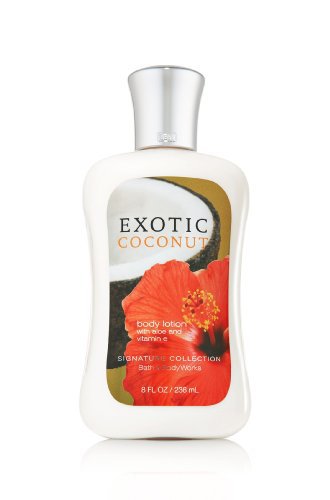 Bath & Body Works Exotic Coconut Pleasures Collection Body Lotion 8 fl oz (236 ml)