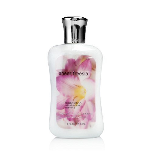 Bath And Body Works Sheer Freesia Pleasures Collection Body Lotion 8 Fl Oz