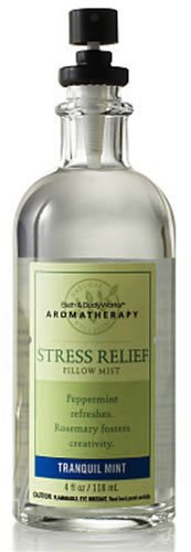 Bath & Body Works Aromatherapy Tranquil Mint Stress Relief Pillow Mist 4 fl oz