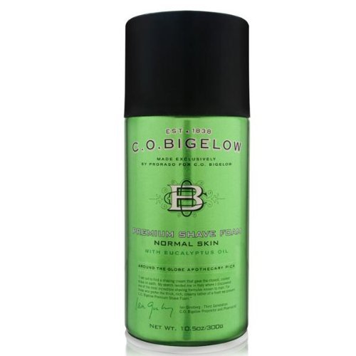 C.O. Bigelow Premium Shave Foam with Eucalyptus Oil 300g/10.5oz