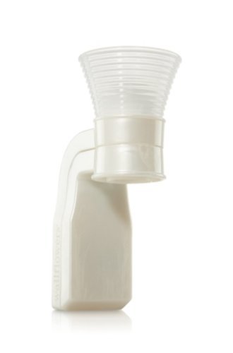 Bath & Body ""Pearl White"" Wallflowers Pluggable Home Fragrance Diffuser with Night Light