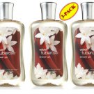 Bath & Body Works Velvet Tuberose Shower Gel Set of Three 10oz