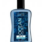Bath and Body Works Signature Collection 2 in 1 Hair Shampoo Body Wash for Men 10 Fl Oz (Ocean)