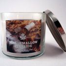 Bath & Body Works Marshmallow Fireside 14.5 Oz 3 Wick Candle