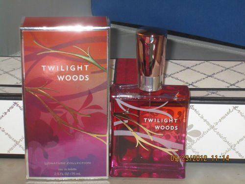 BATH & BODY WORKS TWILIGHT WOODS EAU DE TOILETTE SPRAY  2.5 OZ.
