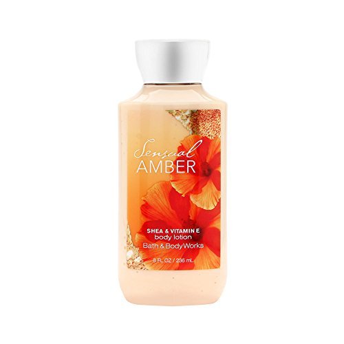 Bath & Body Works Shea & Vitamin E Lotion Sensual Amber - 8 oz.