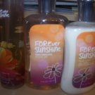 Bath & Body Signature Collection Forever Sunshine Fragrance Gift - Mist, Shower Gel, and Lotion