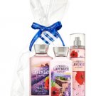 BATH AND BODY WORKS.""NEW FRENCH LAVENDER & HONEY"" GIFT SET..FREE SHIPPING..!!!