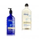 Bath & Body Works - Aromatherapy - Enhances Sleep - Warm Milk & Honey - Body Lotion 6.5 Oz. & Body W