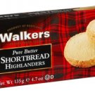 Walkers Shortbread Highlanders, 4.7-Ounce Boxes (Pack of 4)