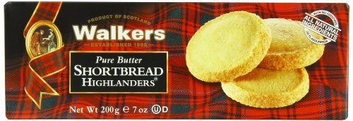 Walkers Shortbread Highlanders, 7-Ounce Boxes (Pack of 4)