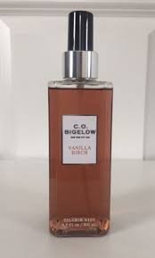 C.O. Bigelow VANILLA BIRCH Cologne Mist Fragrance Spray 6.7 oz
