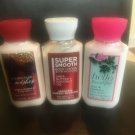 Bath & Body Works Body Lotion  sets of 3 Travel size