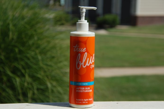 Bath & Body Works True Blue Spa Aloe Vera After Sun Moisturizer Hold it Right There