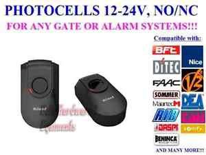 NSEE P5001 12/24V DC/AC Photocell Sensor Through Beam PhotoEye Gate Door Openers