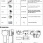 Stainless Steel Interior Cast Glass Gate Sliding Hardware Rollers Wall Mount