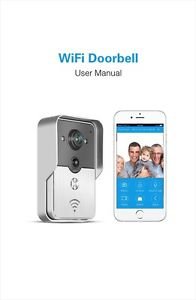 Wifi Doorbell Smart Phone Control Camera HD 720P IP Motion Detector Android/IOS