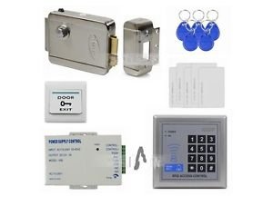 NSEE K208B 125KHz RFID Access Control System Full Kit Electronic Door Lock Push