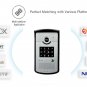 NSEE i20T Intercom Control Cellbox PBX SIP Door Phone w/ Doorbell Lighted Keypad
