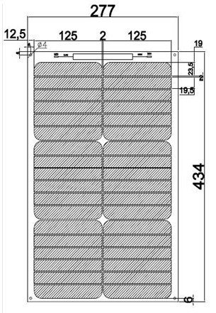 18W 12V Flexible Solar Panel Module MC4 Connector Chargeable Battery Gate Opener
