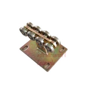 Galvanized Wheel Rolling Gates Sliding Cantilever Gate Roller 8L-A Gold Color