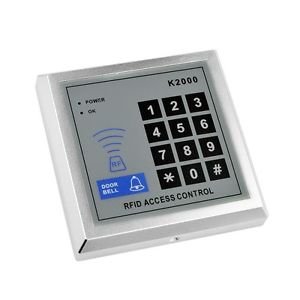 NSEE K2000 500 User 125KHz RFID Card Keyfob Reader Door Access Control w/ Keypad