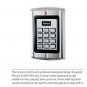 Sebury WG26 IP65 Metal Waterproof Door Access Keypad RFID Proximity Card Reader