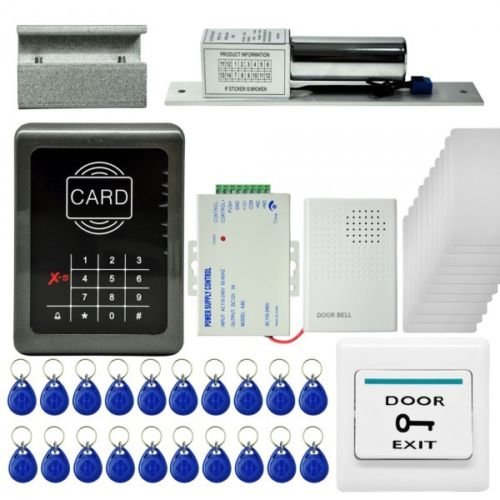ID Card/Password Access Wall Control Kit Station Door Bell Security Remote Unloc