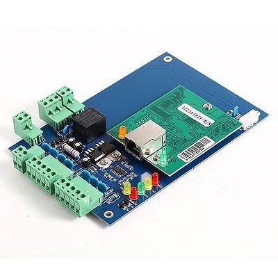 1 Door Access Control Panel Board w/ Power Supply Box Ethernet TCP/IP Door Locks