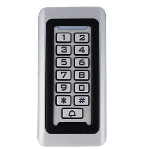 SIB2K Silver Access Control SIB Metal Keypad RFID with 2000 Users Outdoor/Indoor