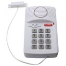 Chime Security Keypad Door Alarm System w/ Panic Button, Sliding Doors, Garage
