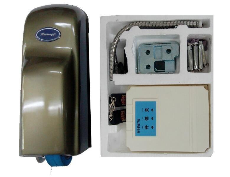 NSEE PKM-C01 500KG/1200LB Driveway Swing Gate Door Opener Battery Backup Capable