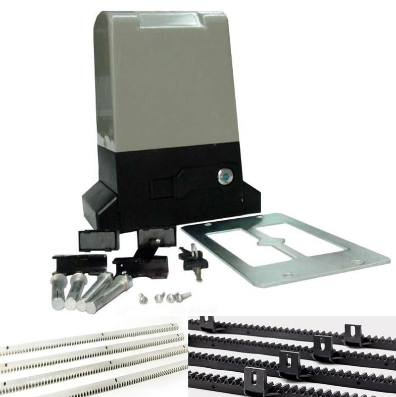 NSEE PK1600 1600KG/3500LBS 110/220V Slide Gate Door Opener Rack & Pinion Soft
