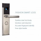 Nano Biometric Smart Door Mechanical Lock Fingerprint Card Reader Keyless Entry