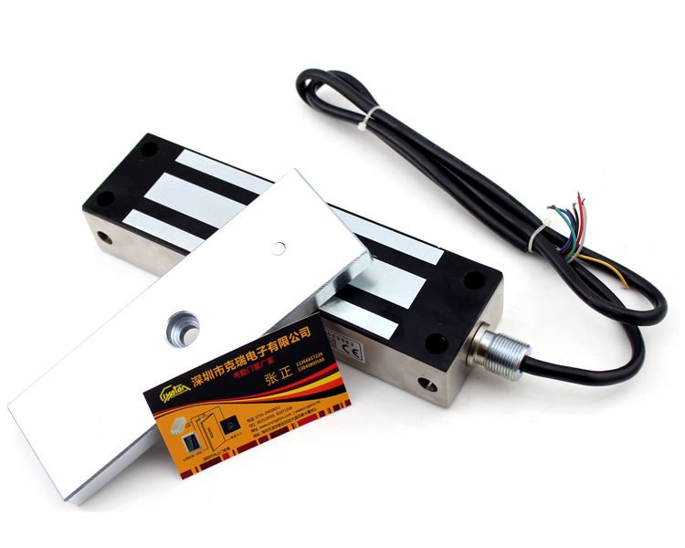 NSEE 12/24V 500KG/1200LB Waterproof Electromagnetic Gate Lock Outdoor Latch Coil