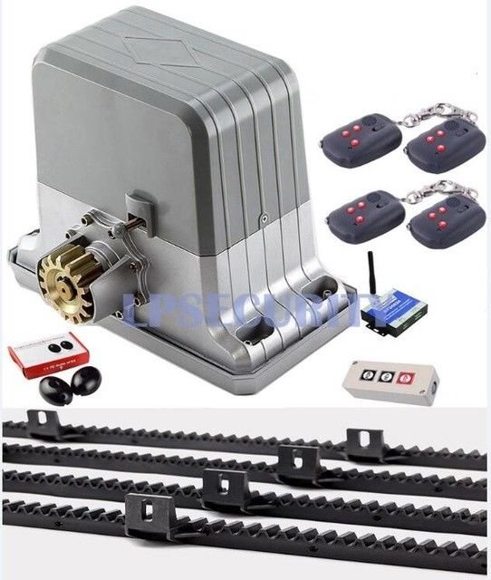 NSEE PY1800-7 1800KG/4000LBS Rack and Pinions Opener Slide Gate Door Operator