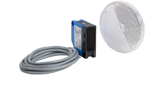 EMX 50ft 12/240V Retro Reflective Photocell Photoelectric Sensor Beam Reflector