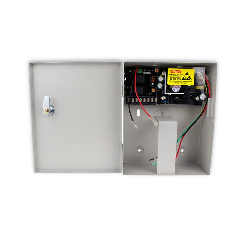 Control Power Supply Box 90/260VAC to 12VDC 5A Electric Locks, Video Intercoms