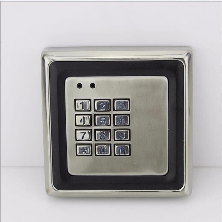 RFID 125KHz 12/18V Stainless Steel Metal Waterproof EM/ID Keypad Access Control