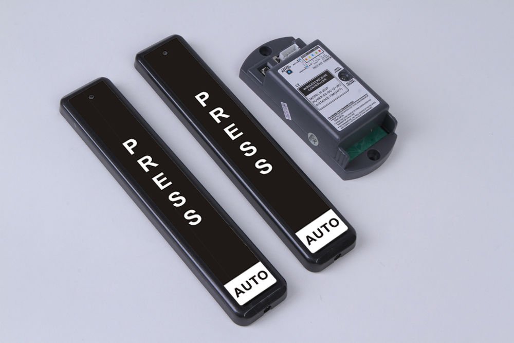 Wireless 12/14V AC/DC 315MHz Touch Push Button Switch Automatic Gate Door Opener