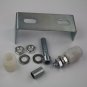 4L-1 Sliding Gate Upper Guide Nylon Roller w/ Electroplated Bracket Anti-rush