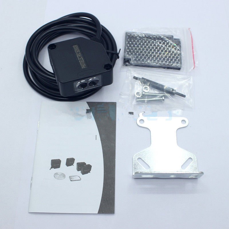 NSEE 7m/23ft 90/250V Infrared Beam Reflective Photocell Gate Opener Door Sensor