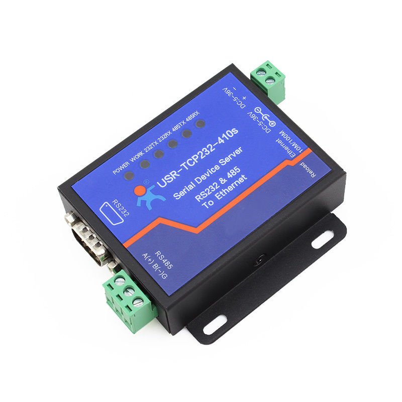 5-36V Terminal Power Supply RS232/485 To TCP/IP Converter Serial Ethernet Server