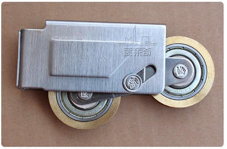 Stainless Steel Slide Door Rubber Guide Wheel Pulley Cover Window Sliding Gate