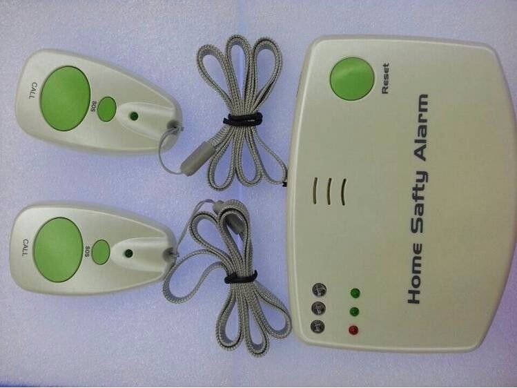 Home Safety Alert Patient Alarm Battery Powered 433MHz Wireless Panic Button